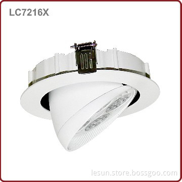 Modern design rotating 35W led ceiling lamp indoor lighting LC7216X